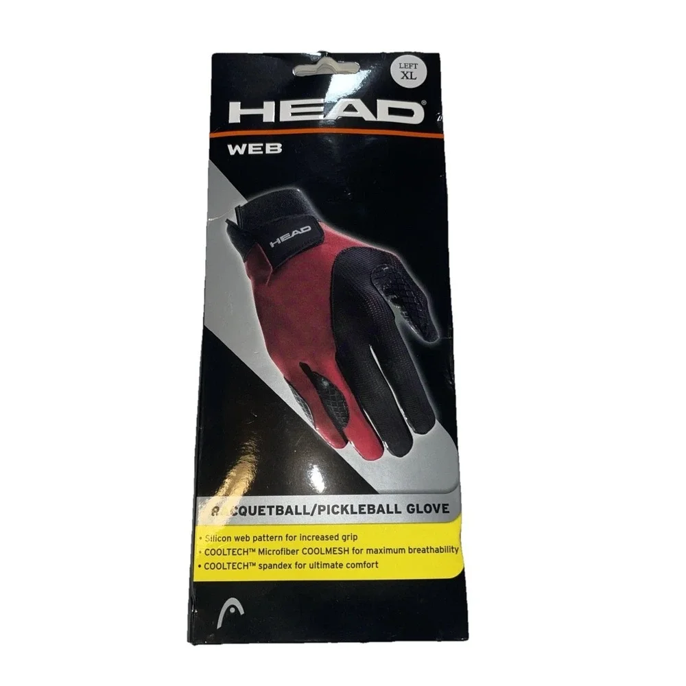 Head | WEB GLOVE RACQUETBALL GLOVES | 986044 | Pickleball Glove Single Glove Y40